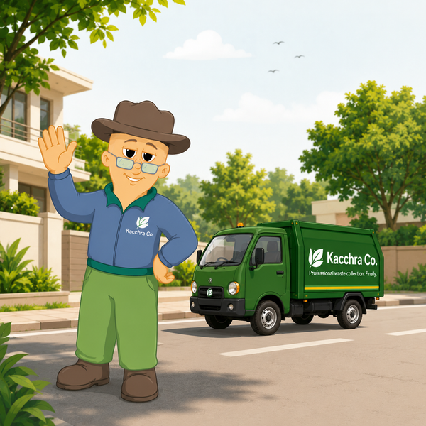Kachra Co Mascot